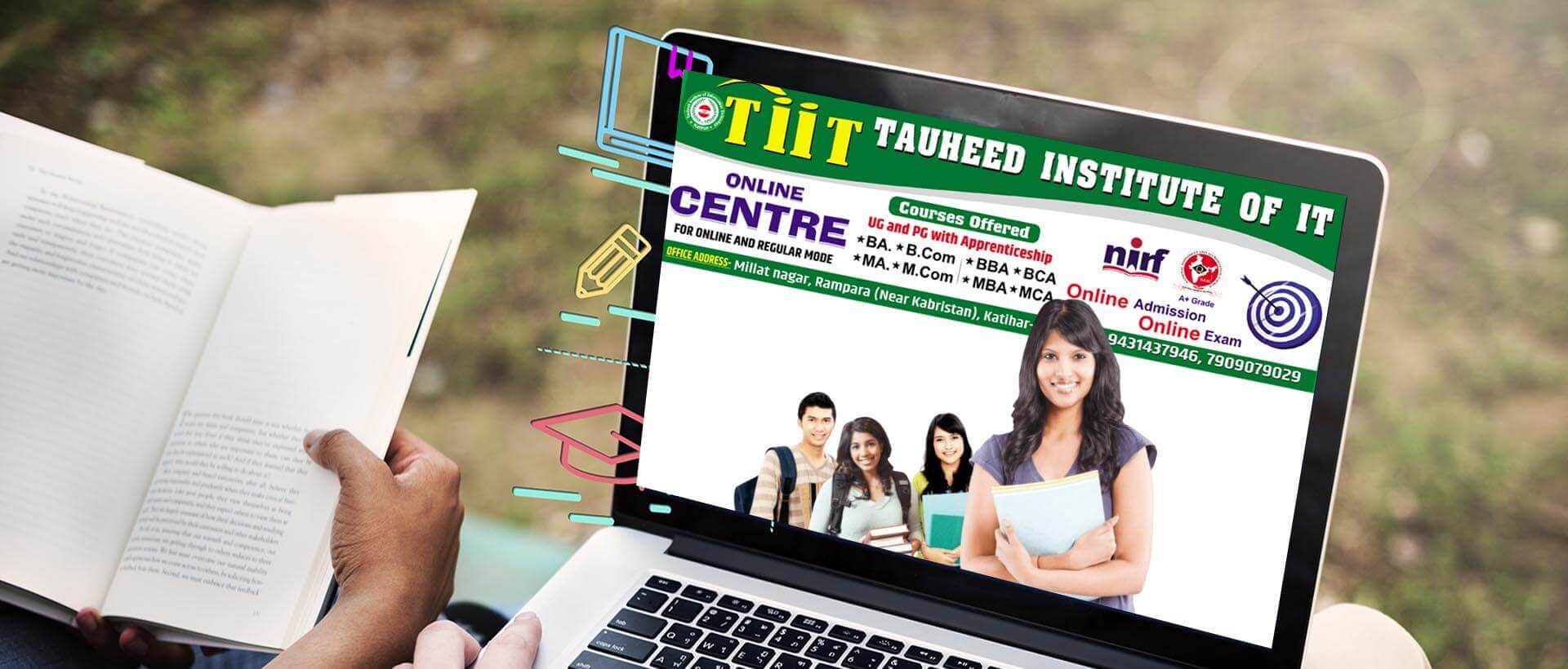 slider of tauheed institute of information technology tiit